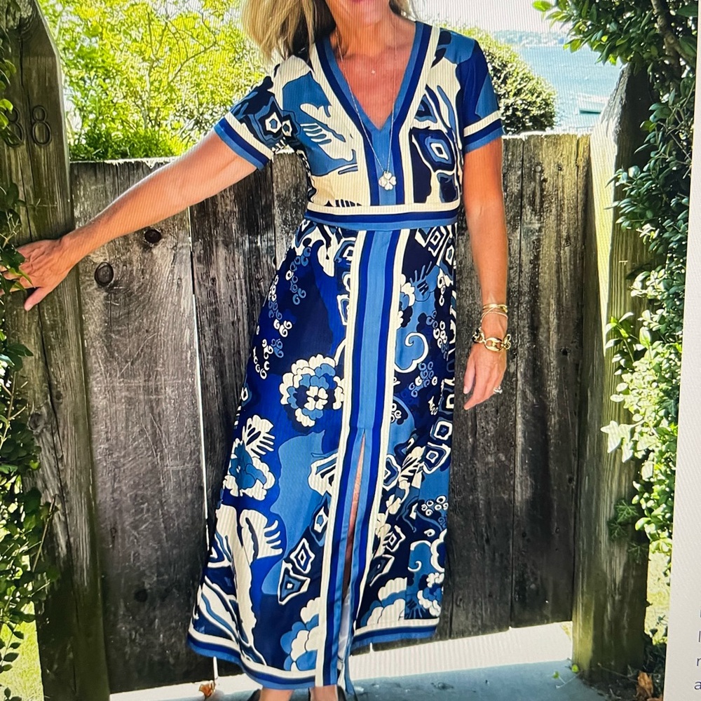 CK Bradley Leland Maxi Dress Small NWT
